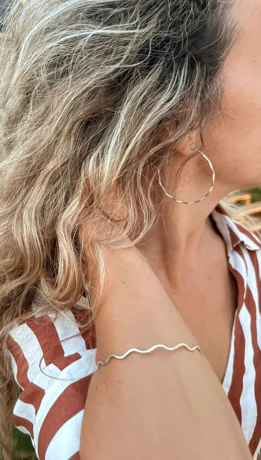 Pendientes Ola de Mar