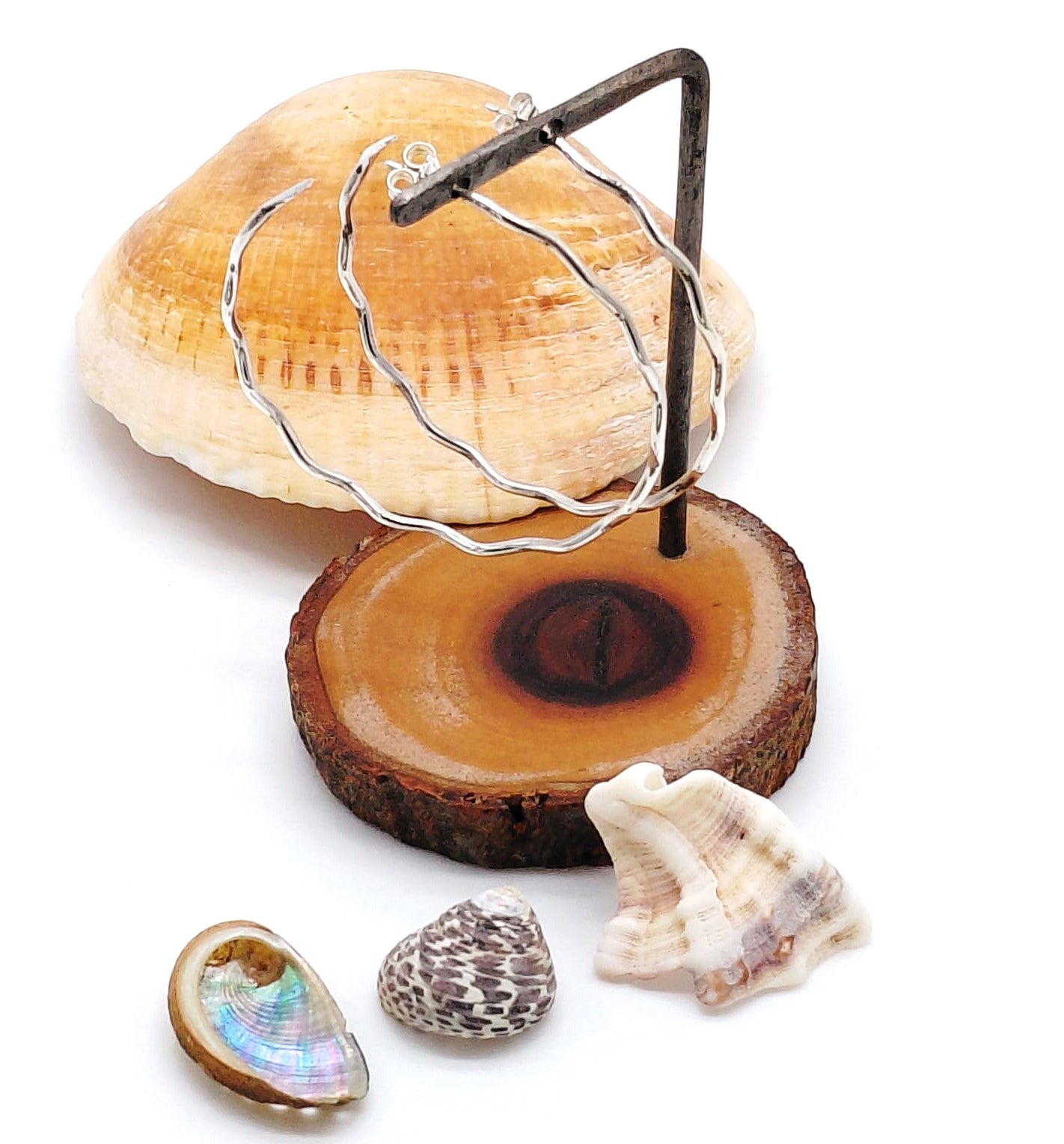 Pendientes Ola de Mar